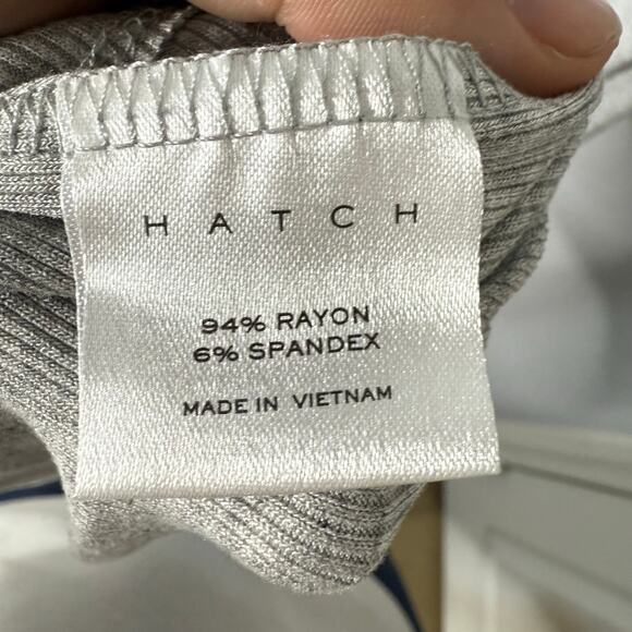 NWT Hatch THE LONG BODY TANK DRESS in Gray - Picture 7 of 7